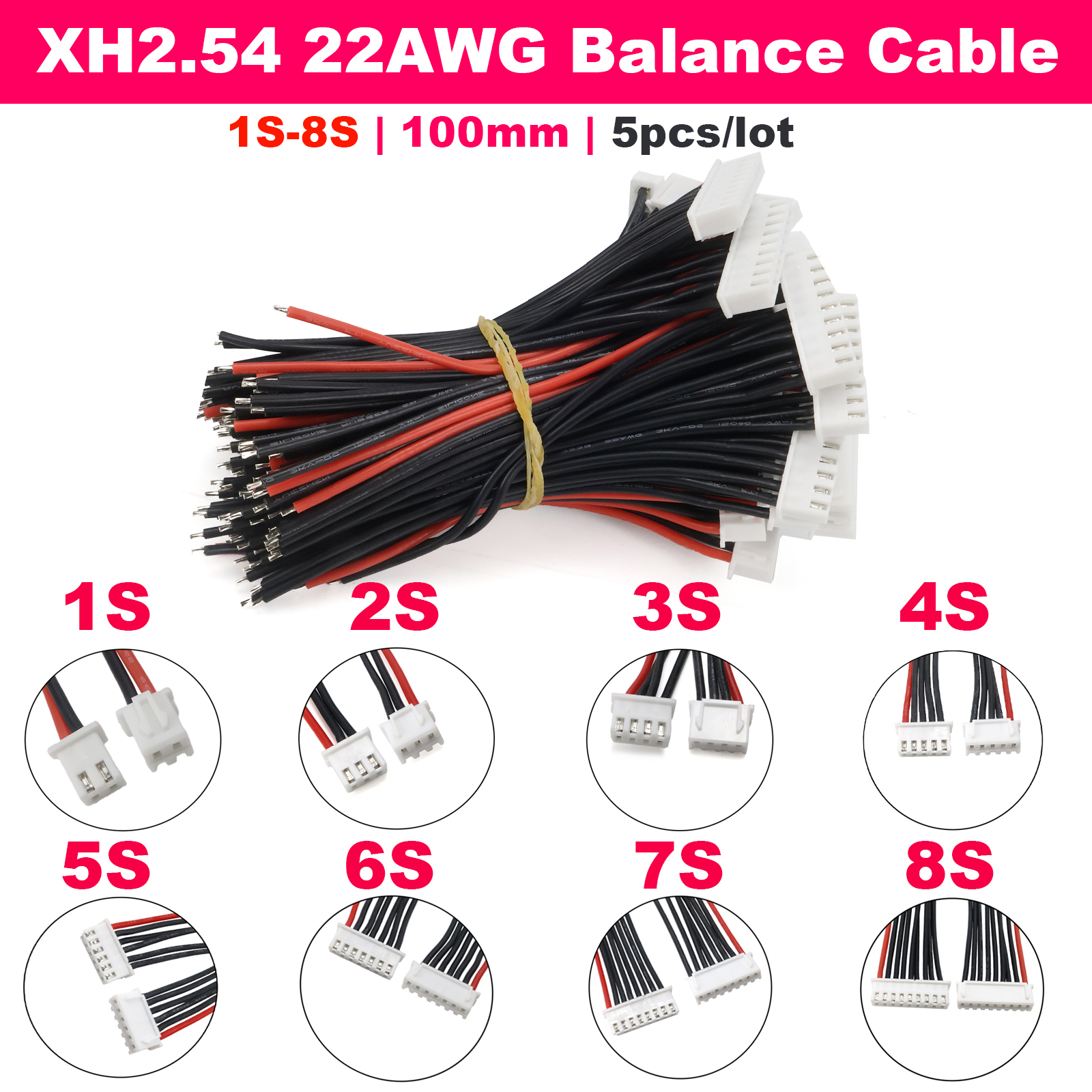 Drone Charger - 5pcs/lot 1S 2S 3S 4S 5S