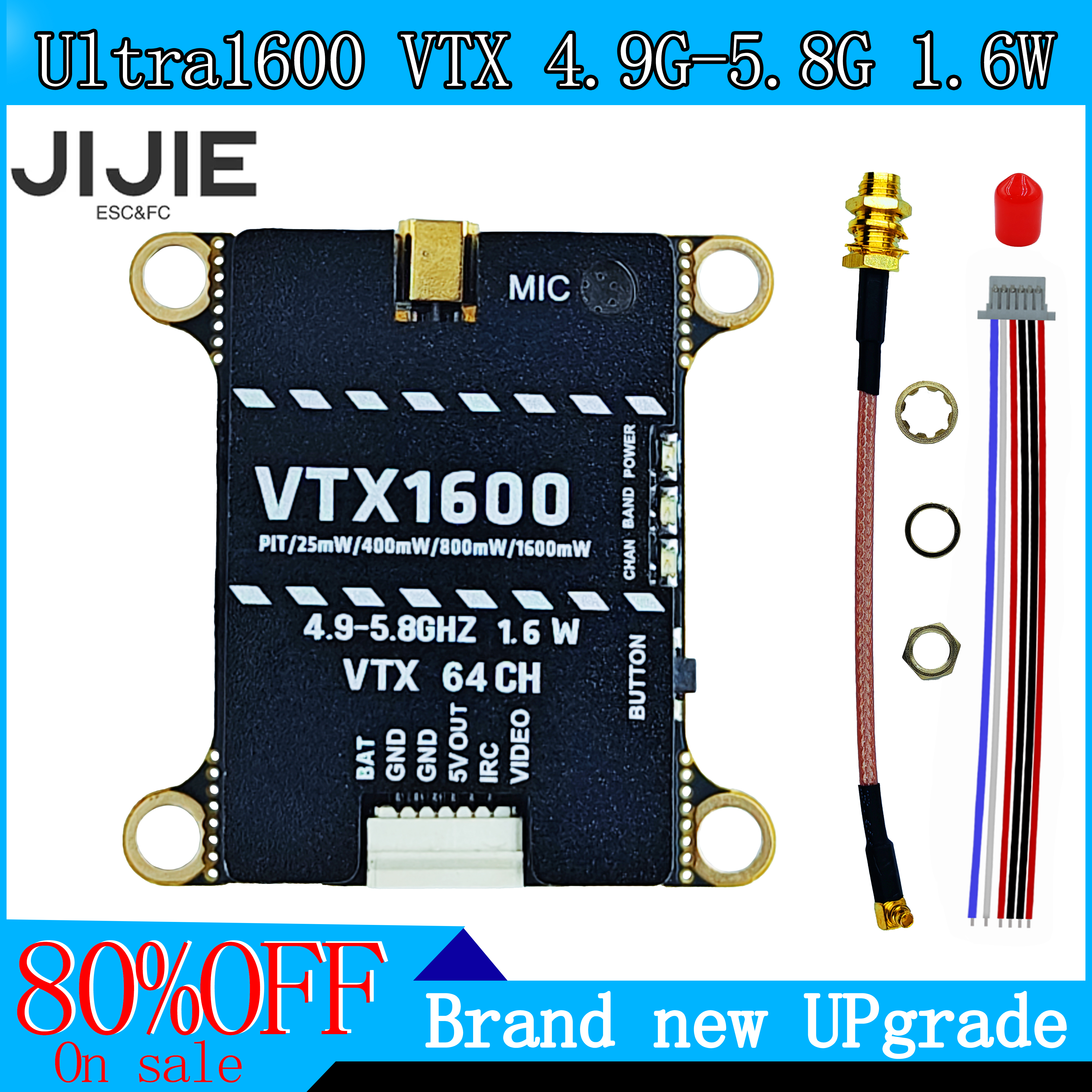 Drone Compass - JIJIE Original new 1.6W VTX 2.5W