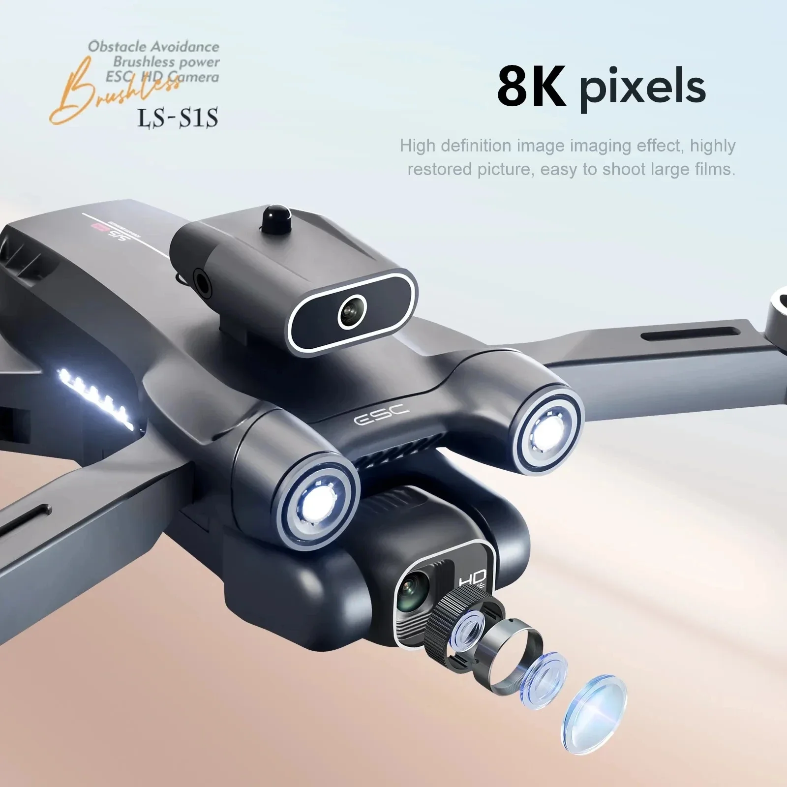 New S1S 5G GPS Drone Camera 8K - Drone Gps Module recensione e prezzo