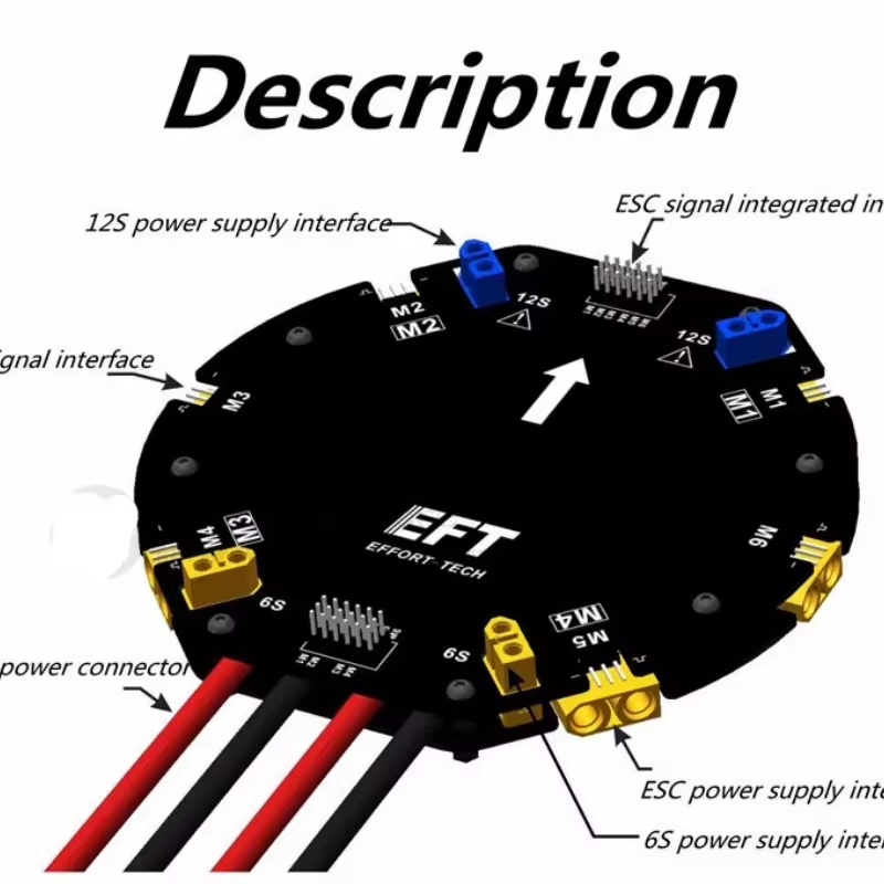 EFT Large Current Power Distri - Drone Power Distribution Board recensione e prezzo