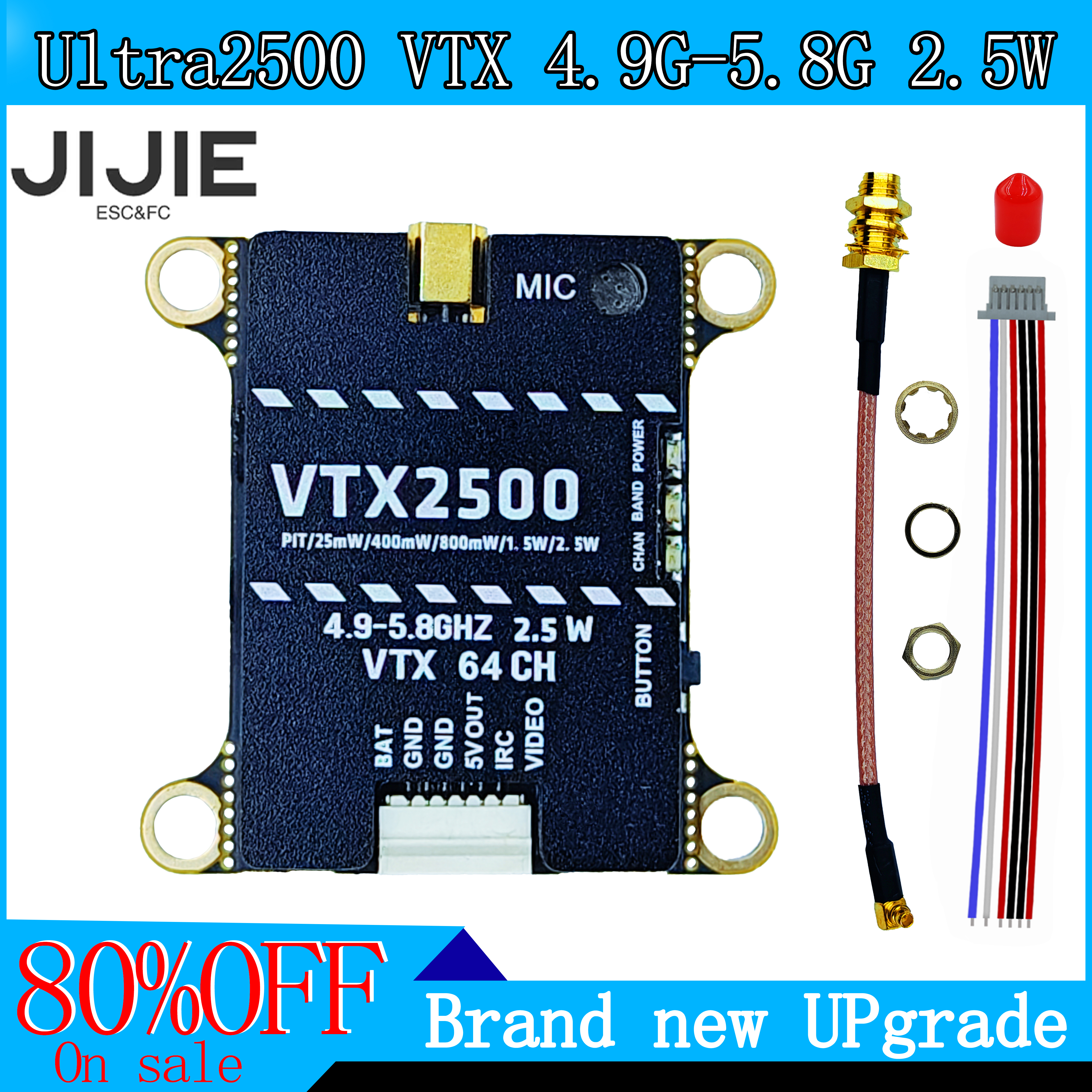 JIJIE Original new 1.6W VTX 2. - Drone Compass recensione e prezzo