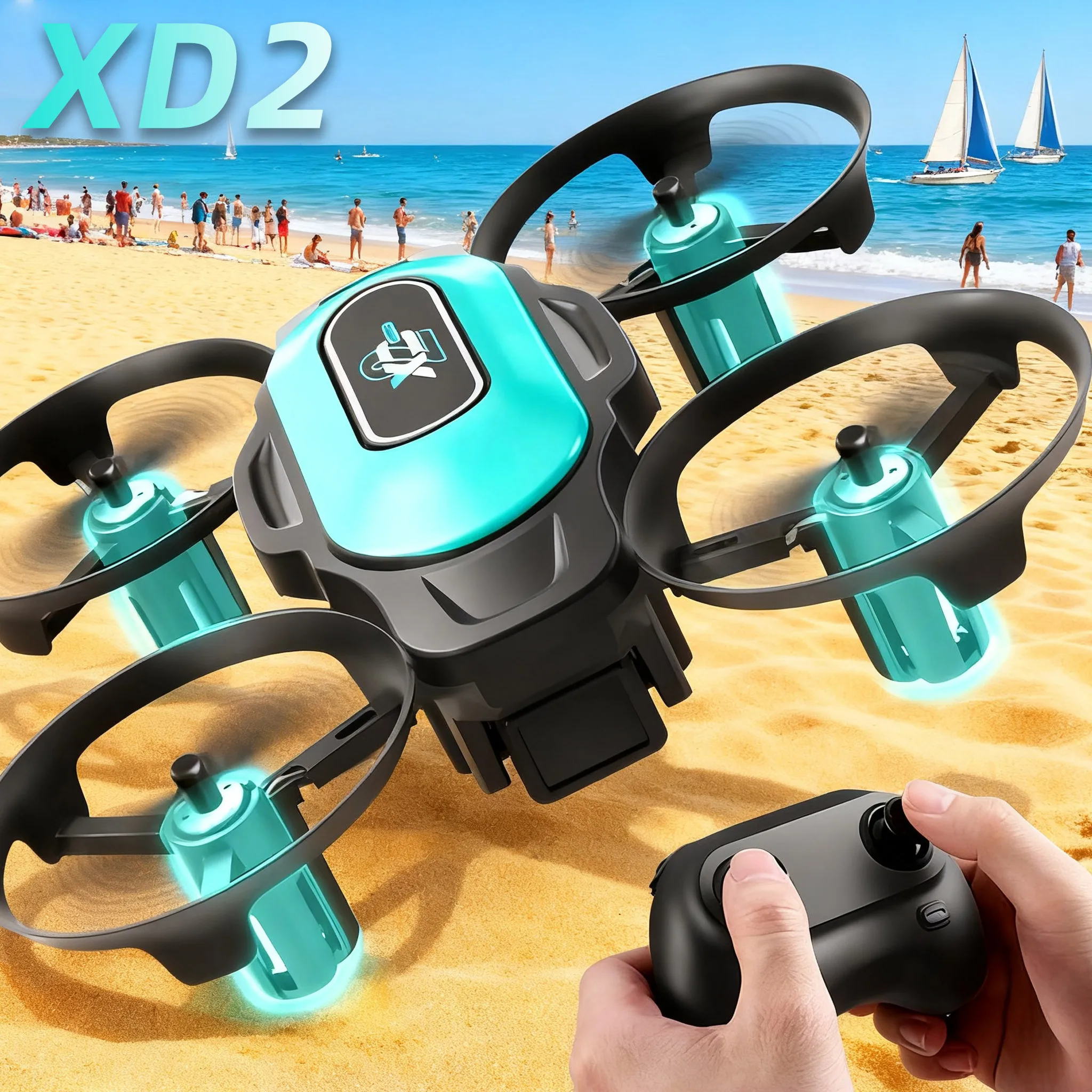 XD2 Mini Drone, 360° Stunt Fli - Drone Led Light recensione e prezzo