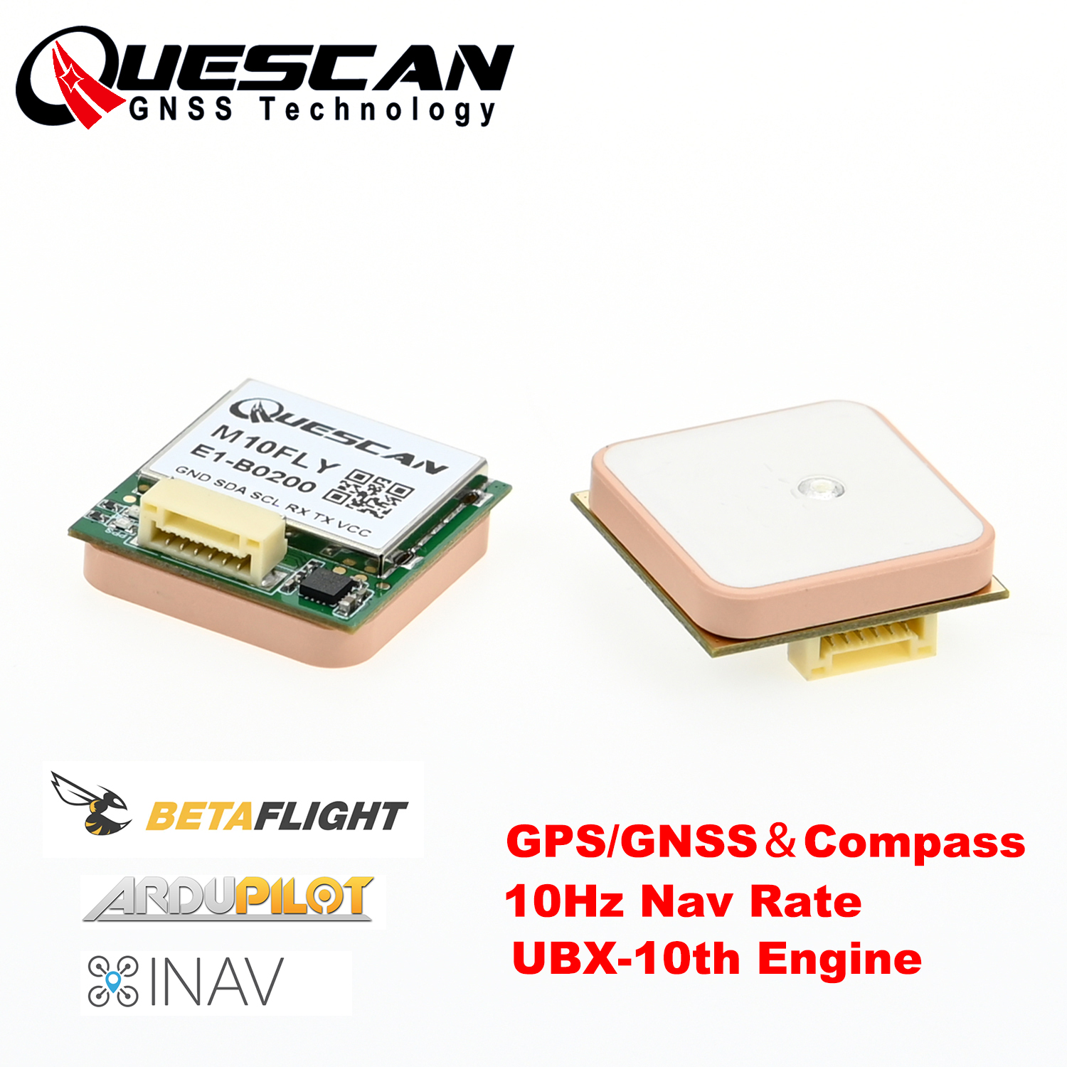 Quescan 25mm*25mm M10FLY 10Hz  - Drone Gps Module recensione e prezzo
