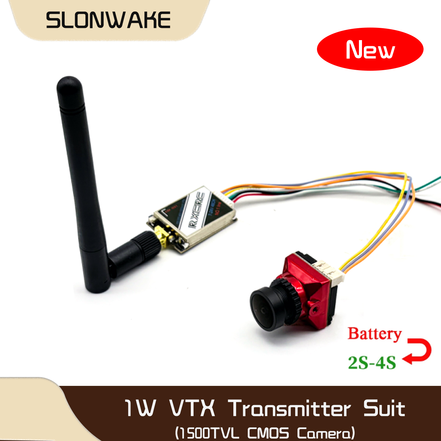 SLONWAKE  5.8G 48CH 1W VTX 100 - Drone Frame recensione e prezzo