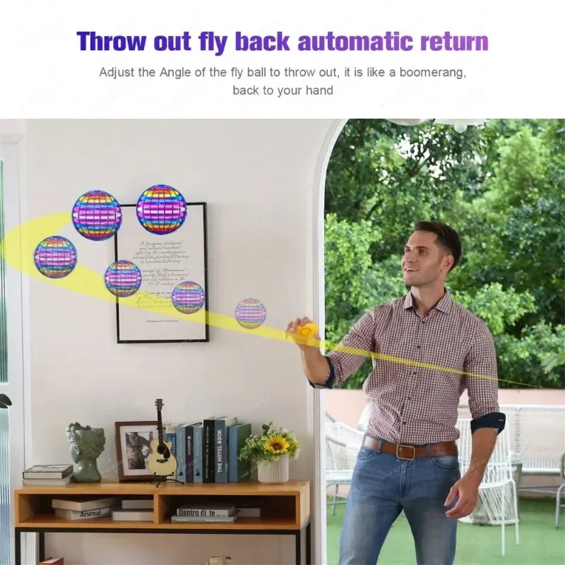 LED Light Up Flying Orb Boomer - Drone Led Light recensione e prezzo