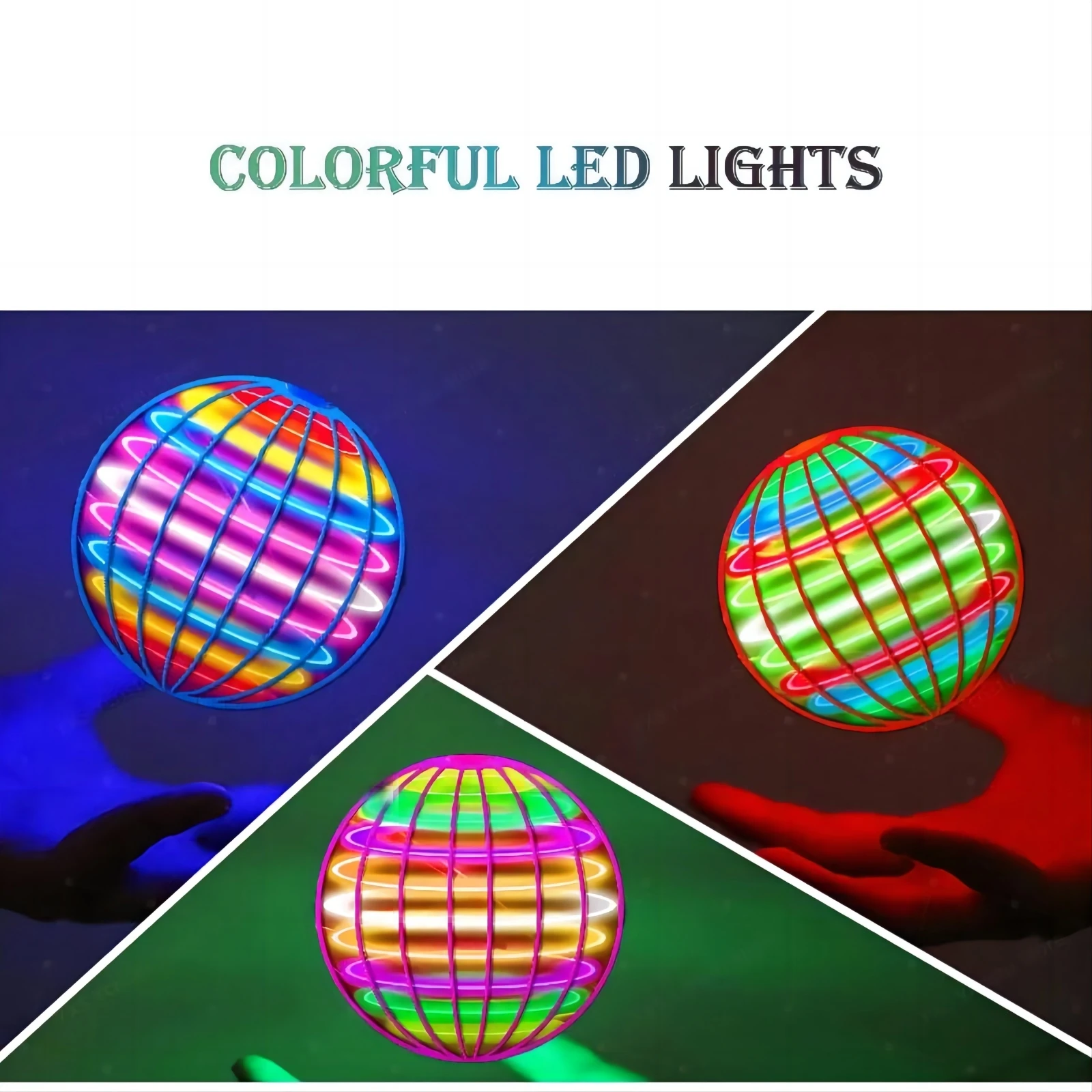 LED Light Up Flying Orb Boomer - Drone Led Light recensione e prezzo