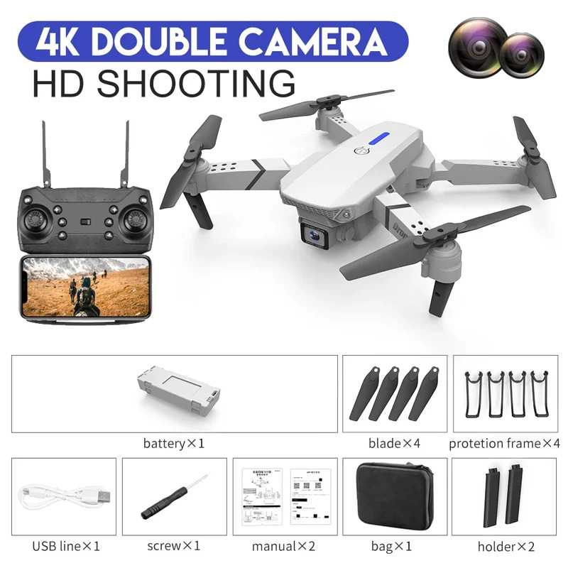 E88 ProIntelligent Folding Dro - Drone Camera recensione e prezzo