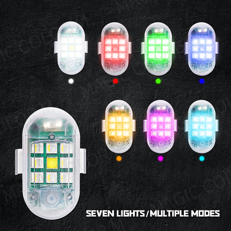 2PCS Wireless LED Strobe Light - Drone Led Light recensione e prezzo