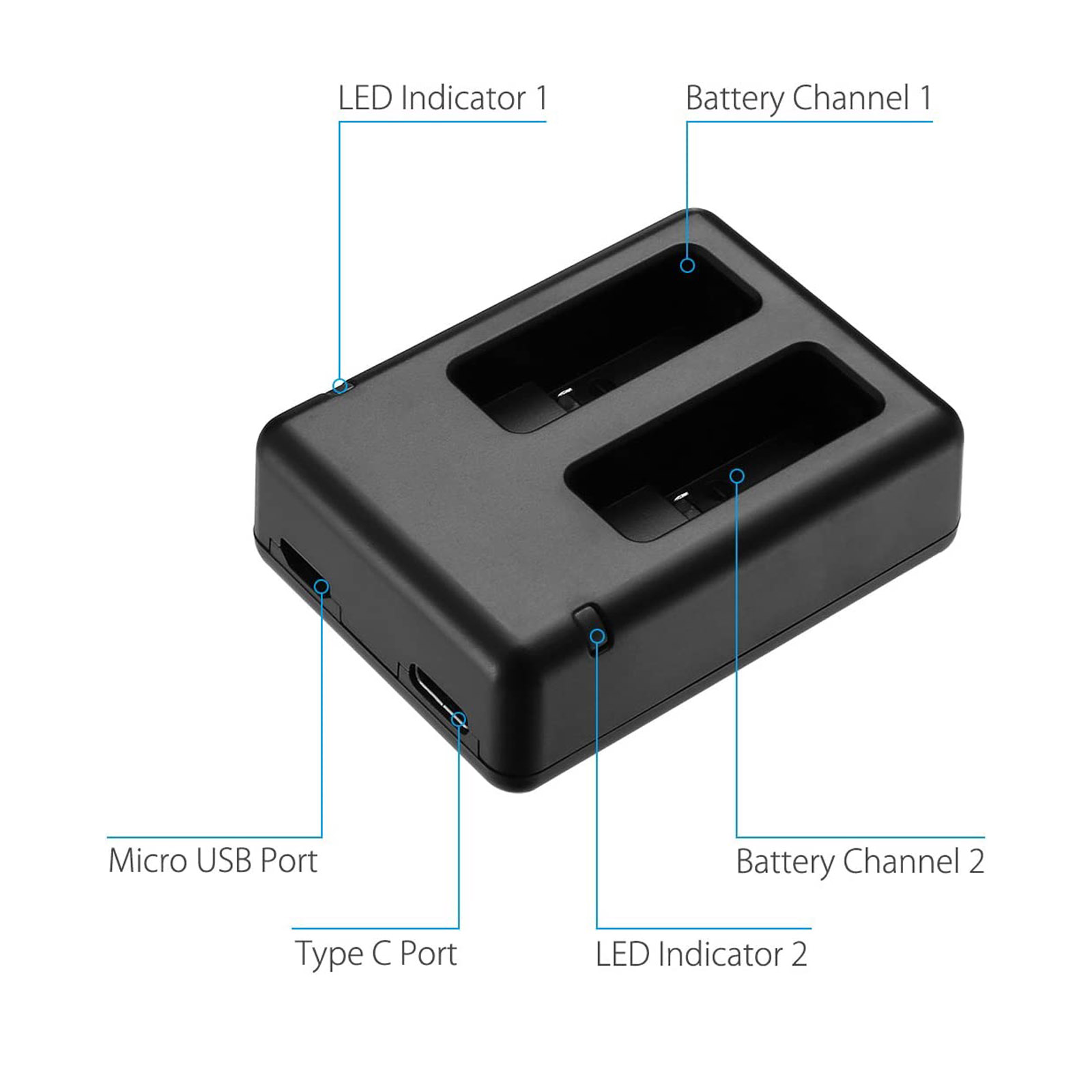 Suitable for GOPRO Hero 5 Char - Drone Charger recensione e prezzo