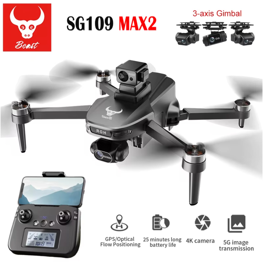 SG109 MAX2 Professional FPV 8K - Drone Gimbal recensione e prezzo