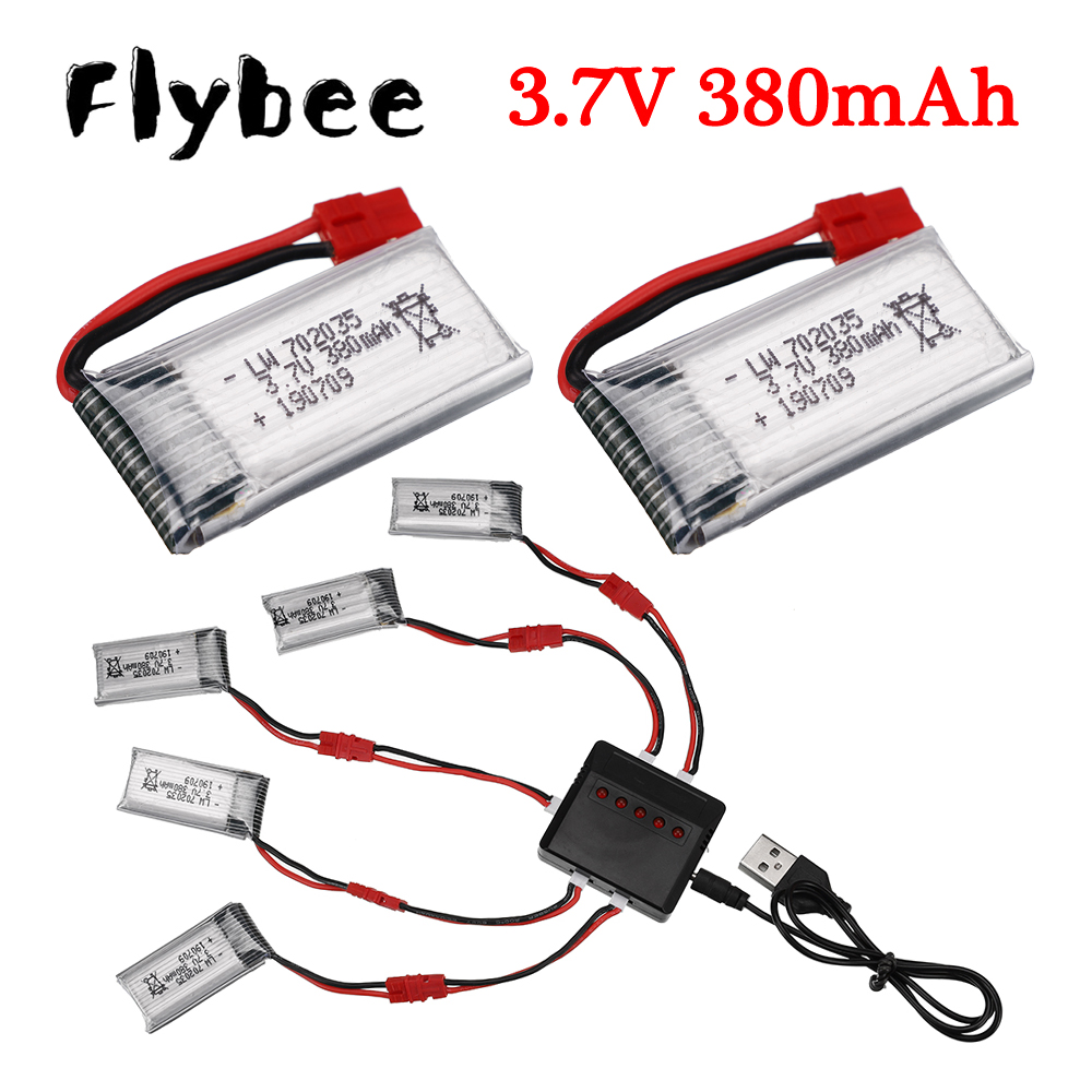 3.7V 380mAh Lipo Battery With  - Drone Charger recensione e prezzo