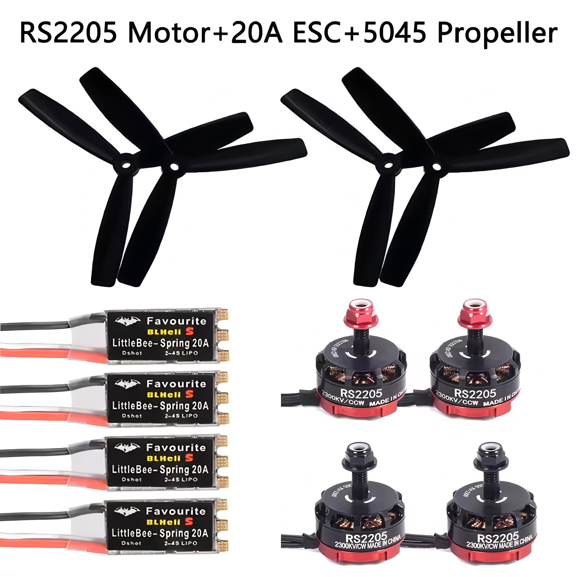 FPV RS2205 2300KV CW CCW Brush - Drone Power Distribution Board recensione e prezzo
