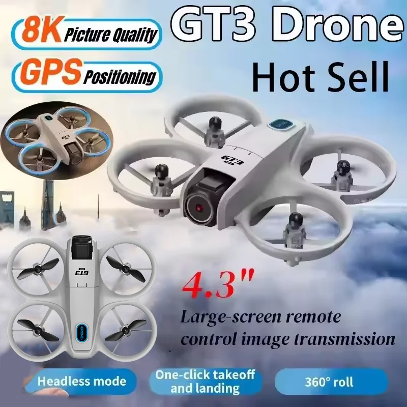 GT3 Drone 8K HD Dual Cameras G - Drone Gimbal recensione e prezzo