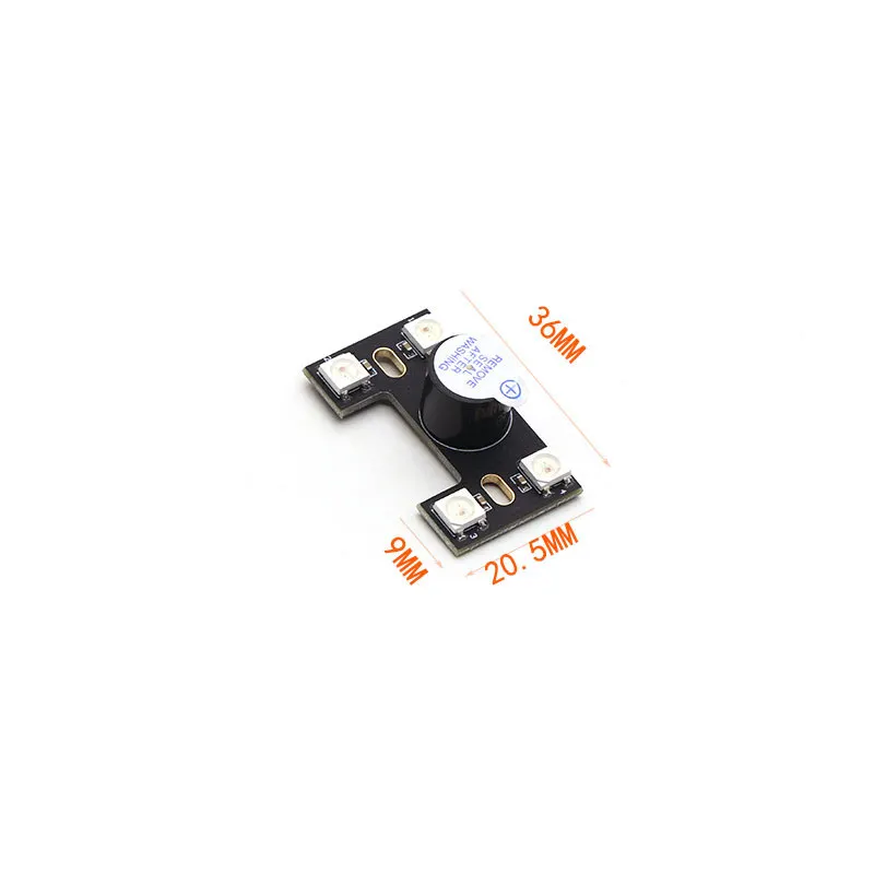 2PCS 5V WS2812B LED Tail Light - Drone Buzzer recensione e prezzo