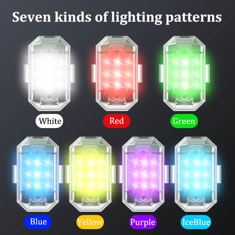 1/2/4pcs Wireless LED Drone St - Drone Led Light recensione e prezzo